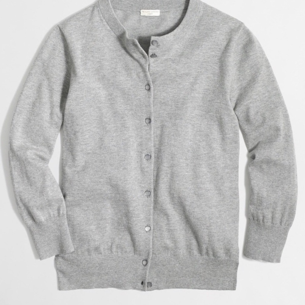 J. Crew Factory Cardigan Grey